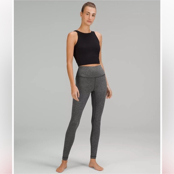 Lululemon Align high rise 28” Leggings in heathered graphite gray - Picture 1 of 9